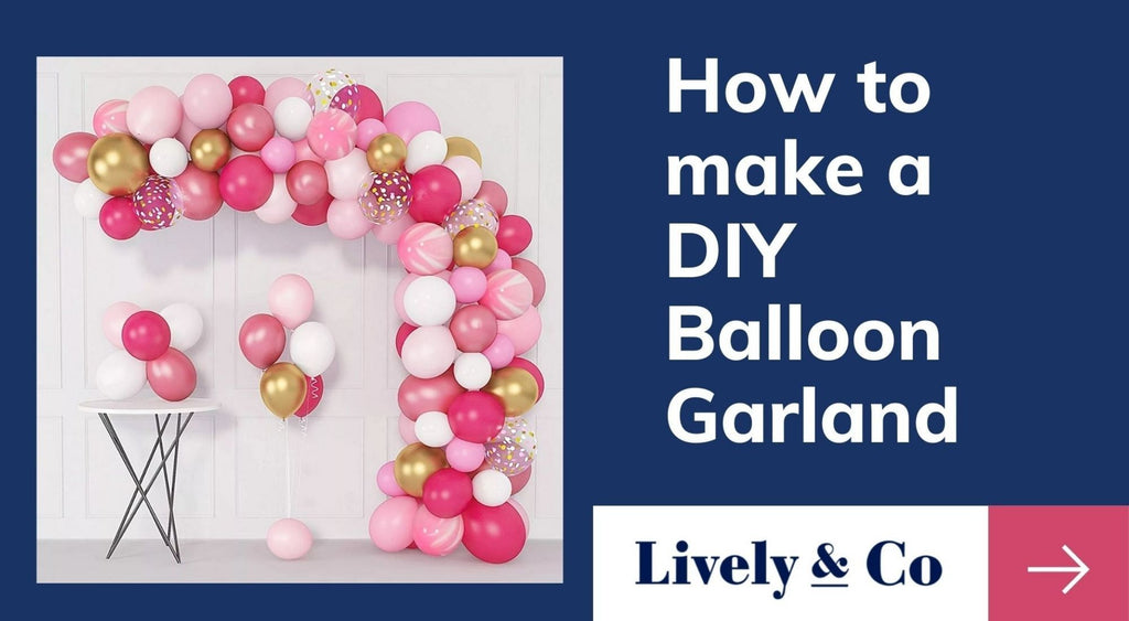 How to make a DIY Balloon Garland