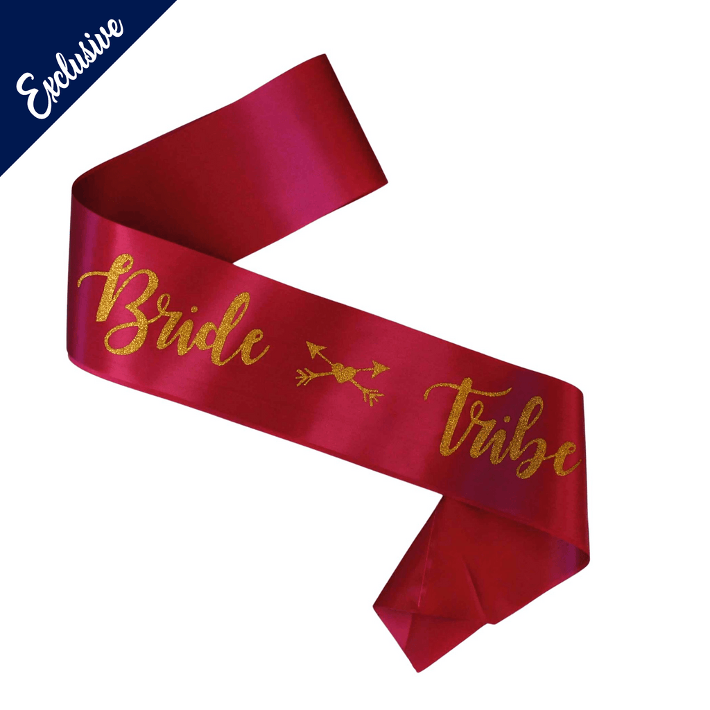 Red Bride Tribe Sash from Lively & Co