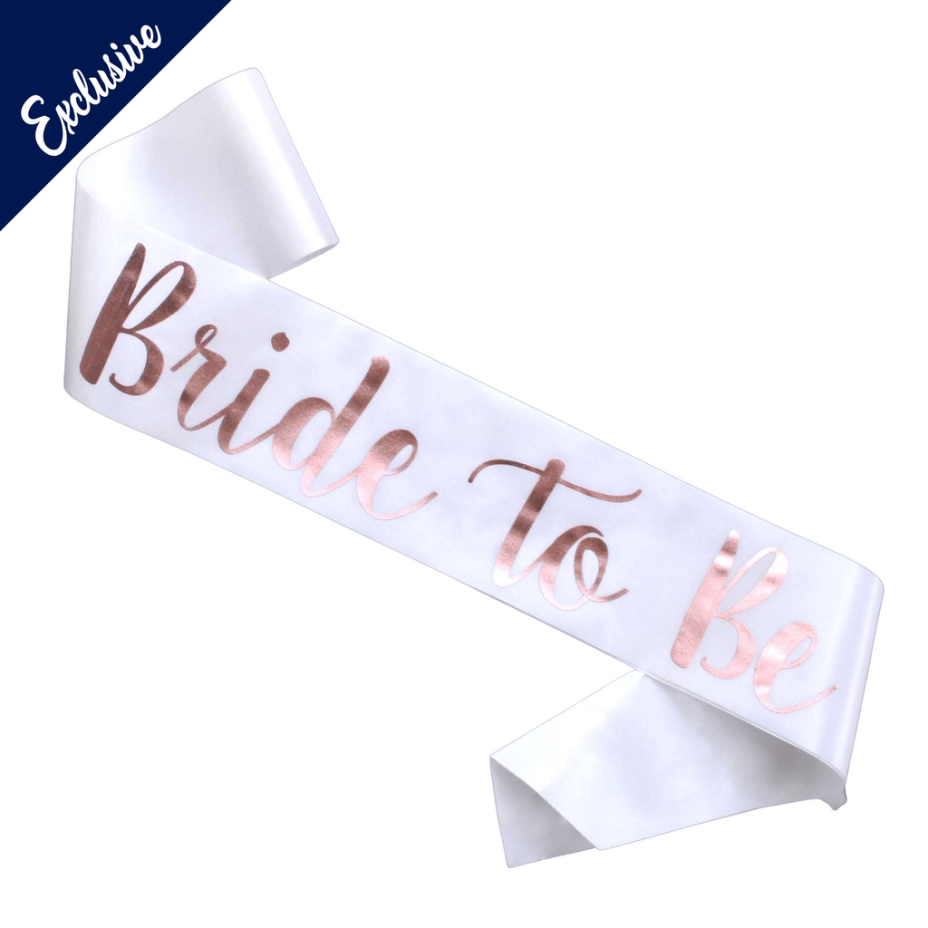 Bride To Be Rose Gold Sash Lively & Co Exclusive