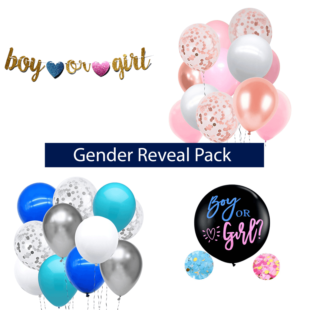 Gender Reveal Pack Boy or Girl