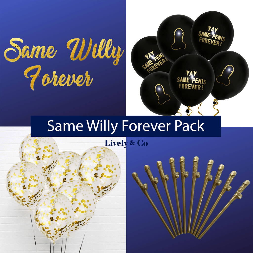 Same Willy Forever Decorating Pack NZ