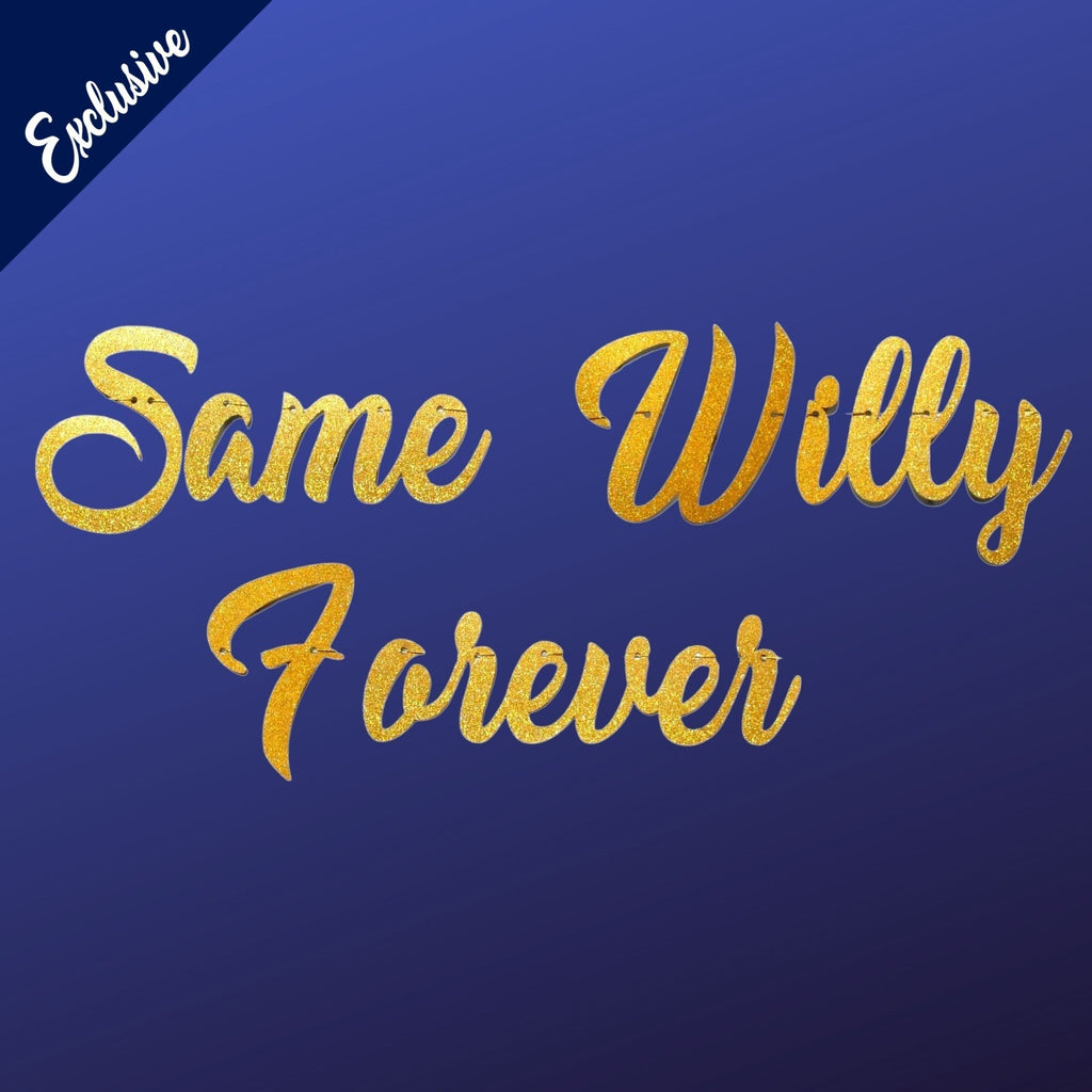 Same Willy Forever Banner NZ