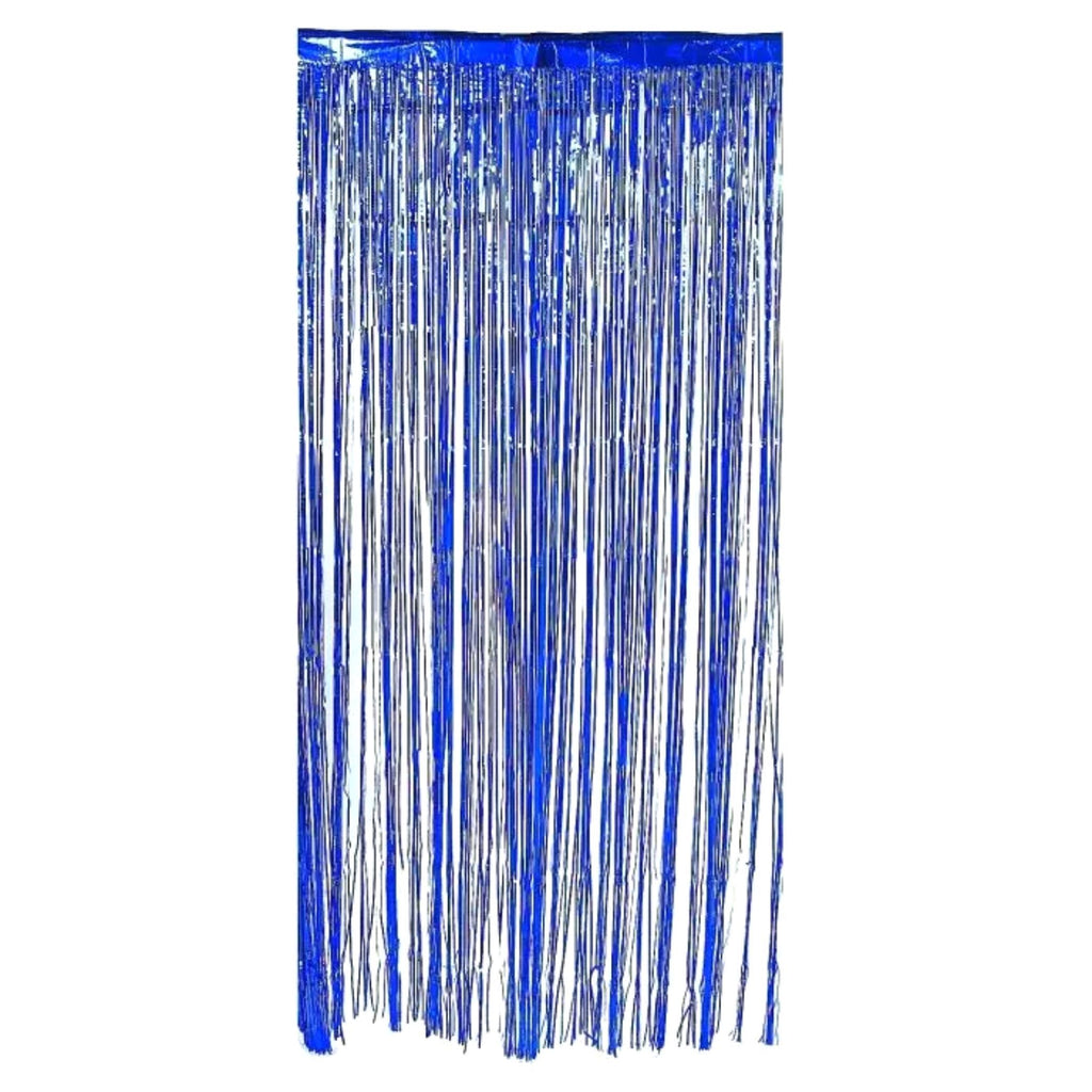 Tassel Curtain Blue Lively & Co 