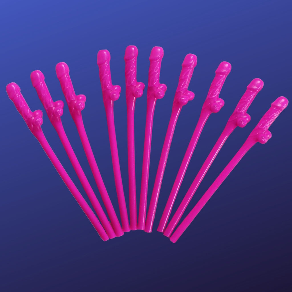Willy Straws Hot Pink Lively & Co 