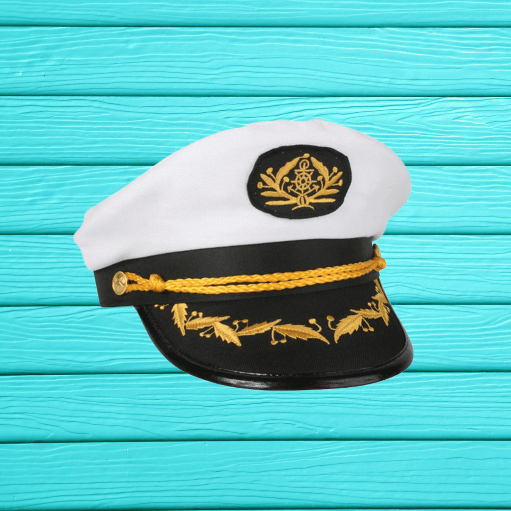 Nautical Bachelorette Party Captain's Hat NEW Lively & Co 