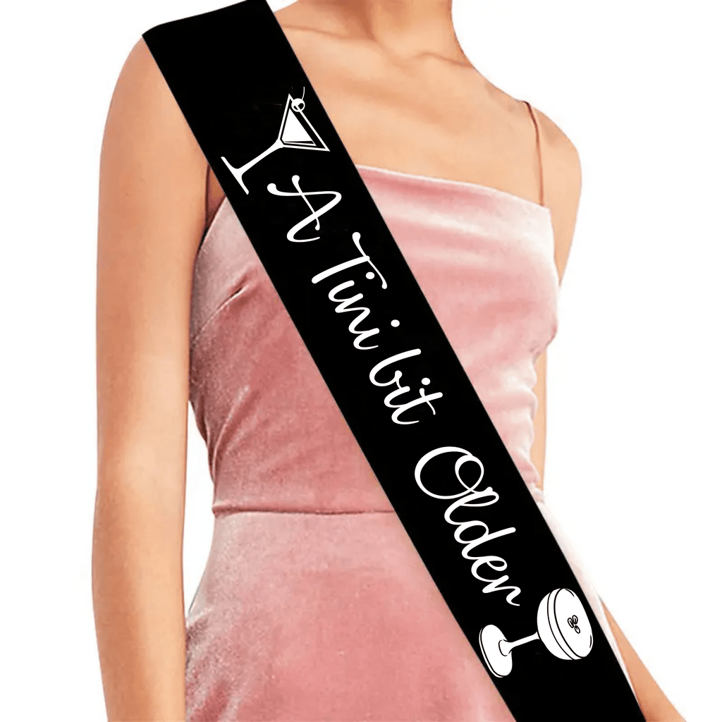 A tini bit older party sash NZ