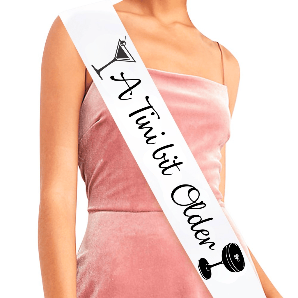 A tini bit older party sash NZ