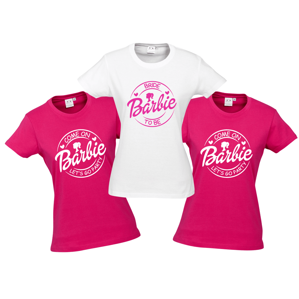 Come on Barbie Let's Party T Shirt Bachelorette NZ