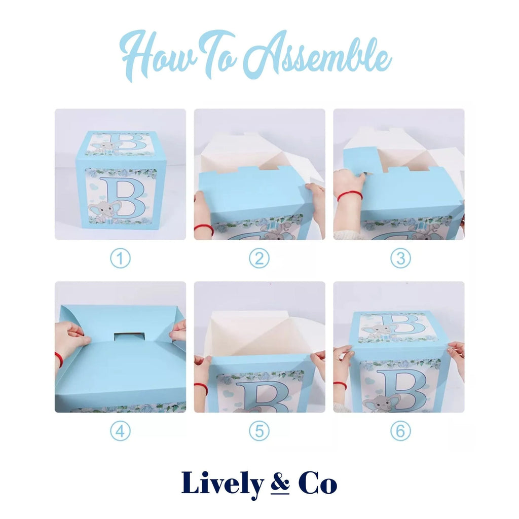Baby Blue Baby Shower Bundle