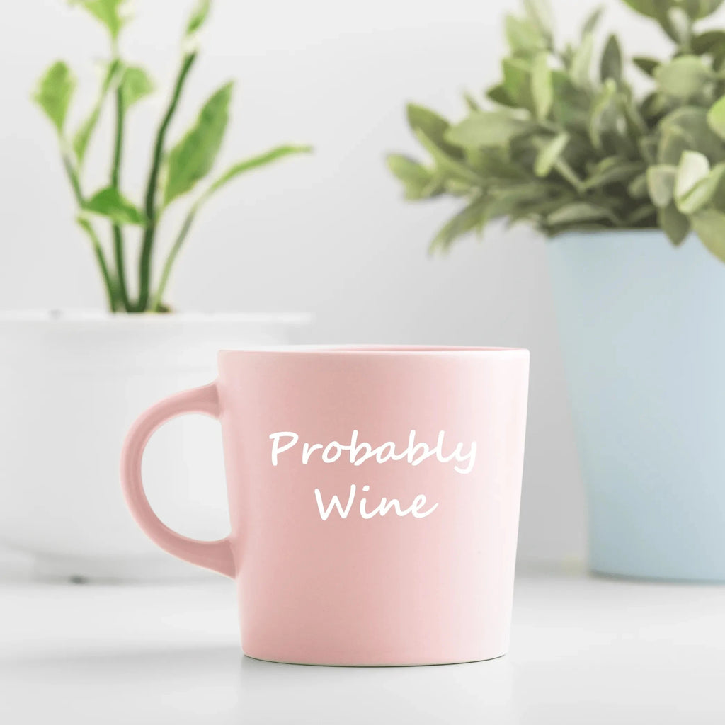Vinyl Decal Sticker: Probably Wine Lively & Co 