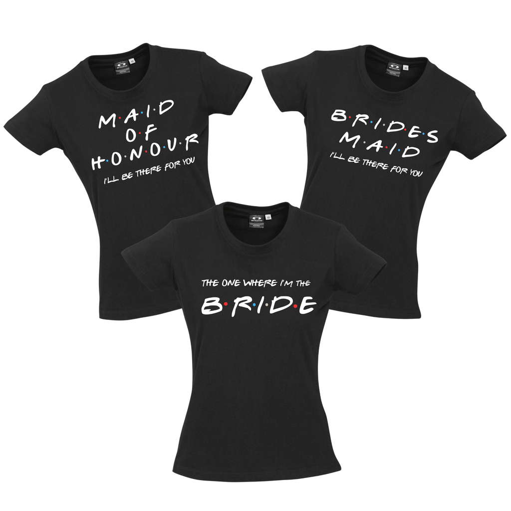 FRIENDS™ BACHELORETTE PARTY TEES Lively & Co 