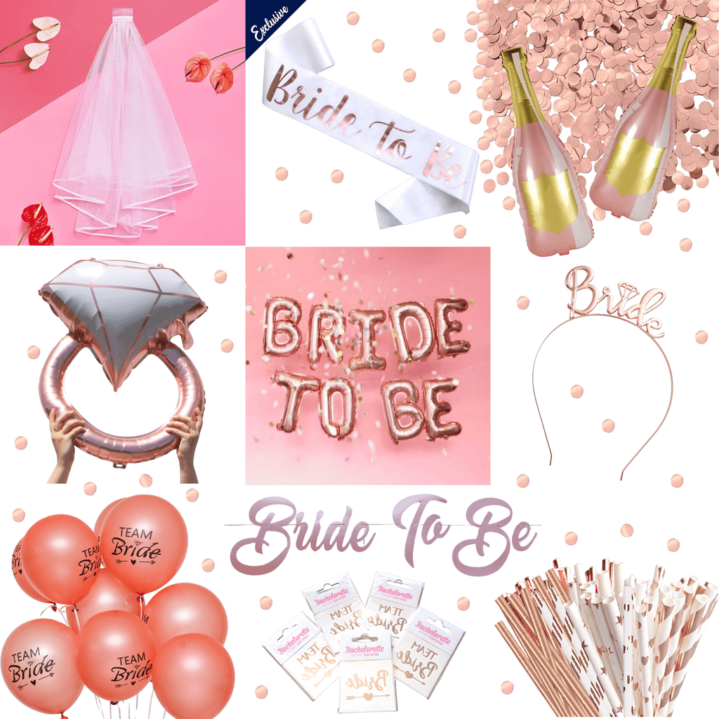 Rose Gold Hen Party in a Box! NEW Lively & Co 