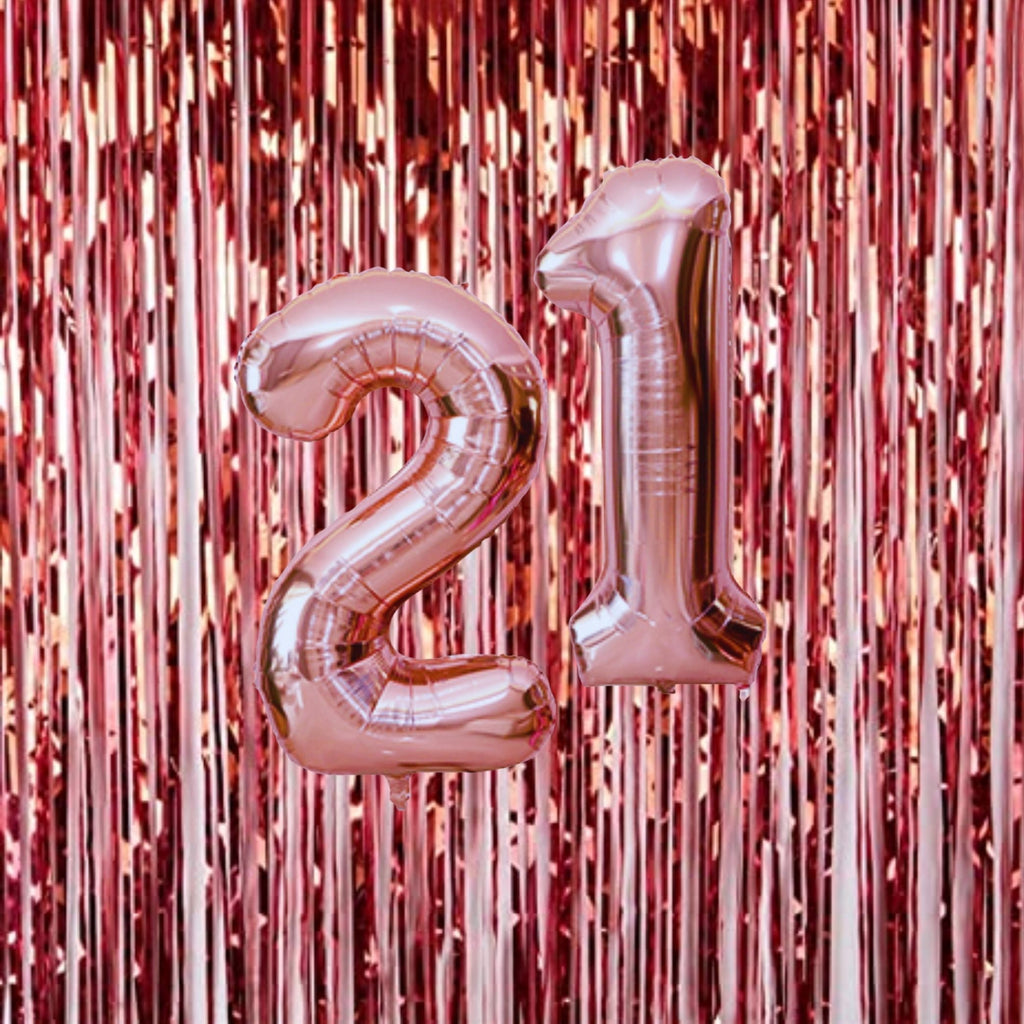 21st Birthday Pack Rose Gold NEW Lively & Co 