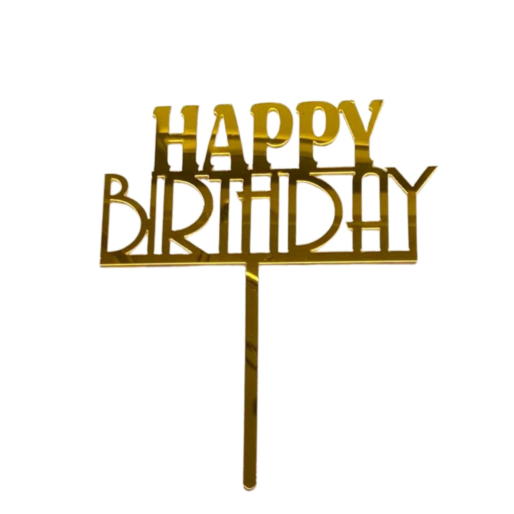 Happy Birthday Cake Topper Lively & Co