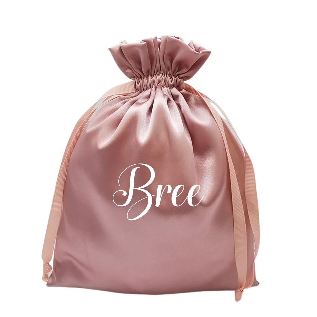 Satin Robe Gift Bag with Personalisation NZ