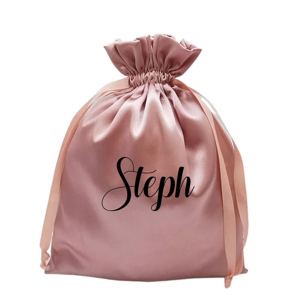 Satin Robe Gift Bag with Personalisation NZ