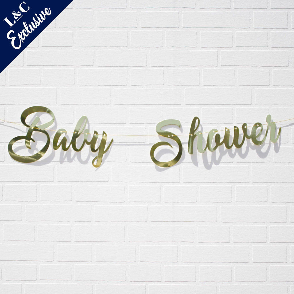 Baby Shower Banner by Lively & Co