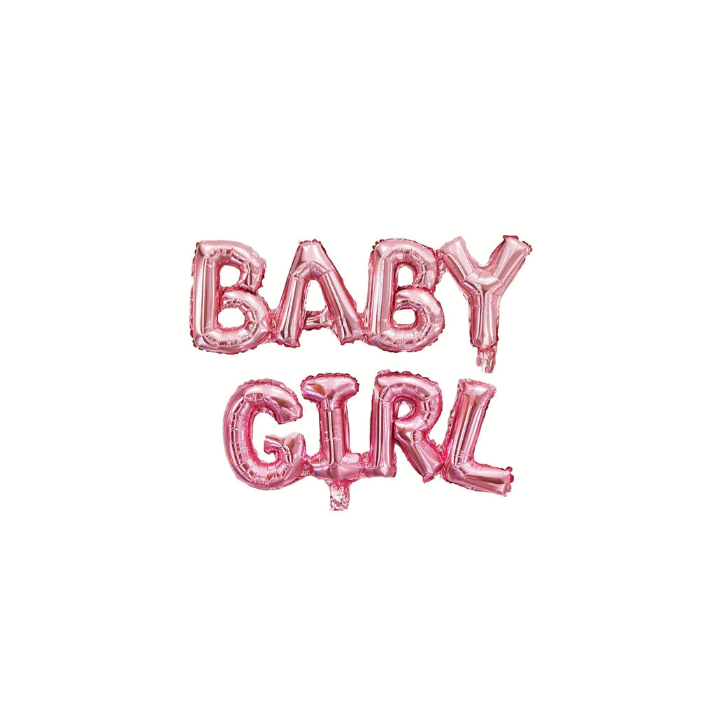 Script Baby Girl Balloons Lively & Co 