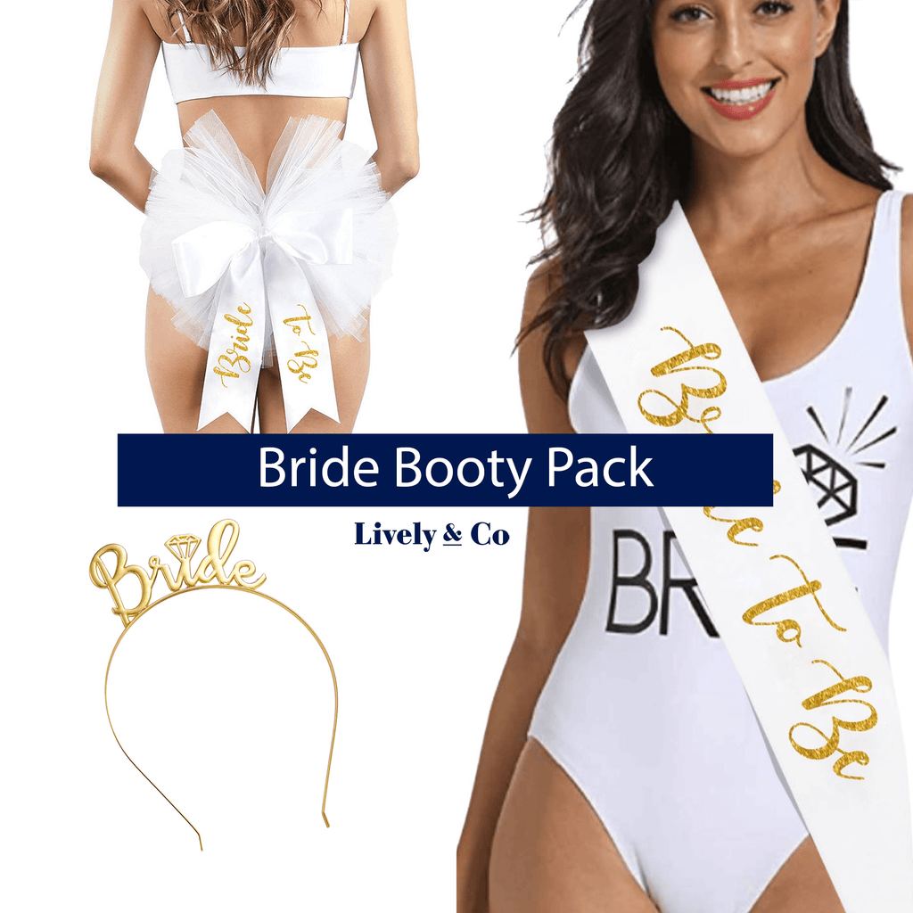Bride Booty Pack Booty Veil NZ