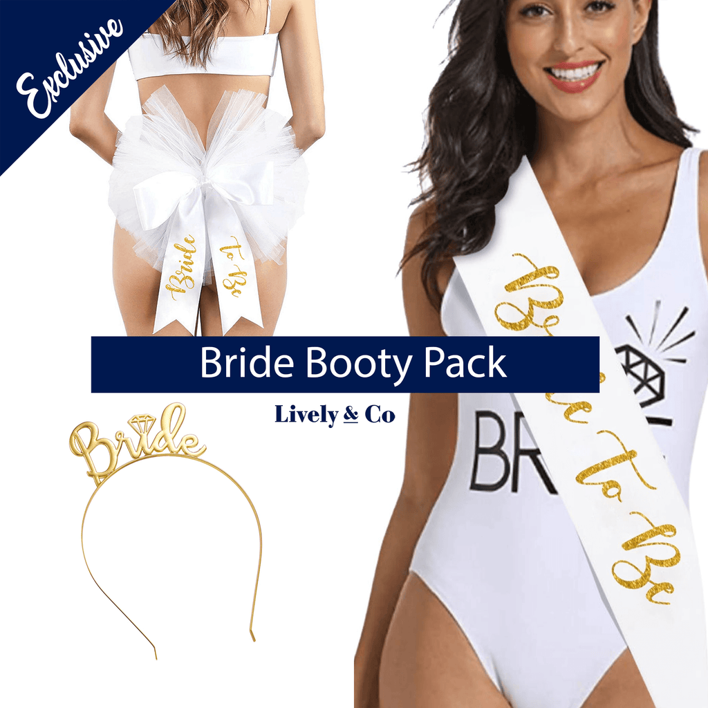 Bride Booty Pack Booty Veil NZ