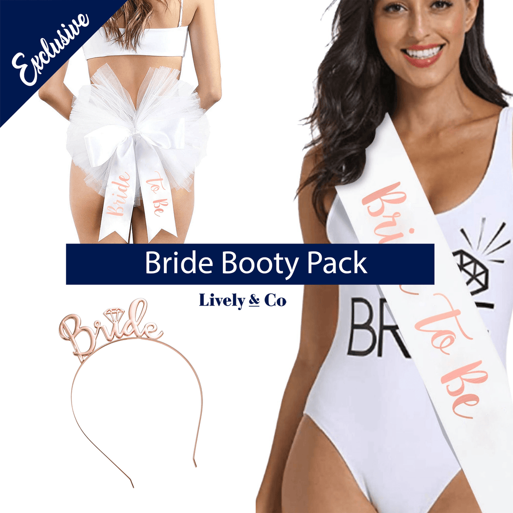Bride Booty Pack Booty Veil NZ