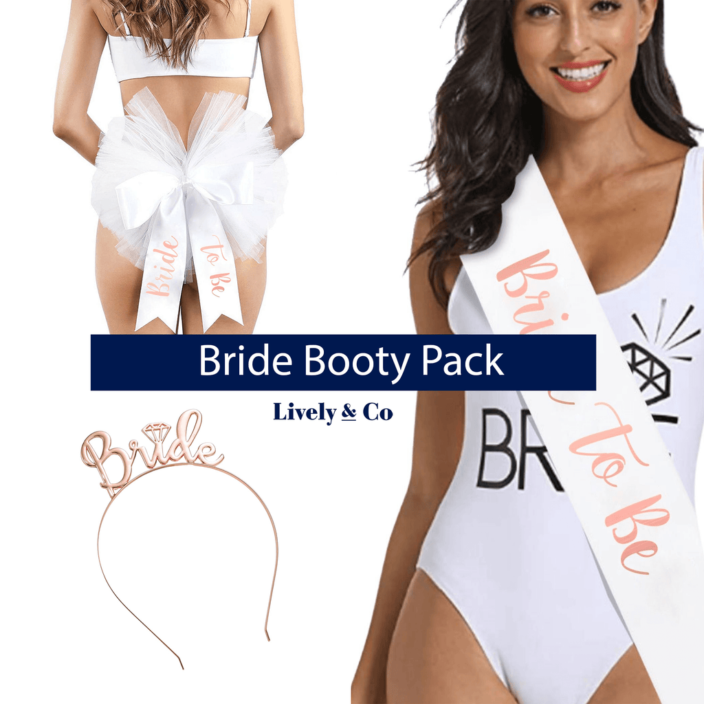 Bride Booty Pack Booty Veil NZ