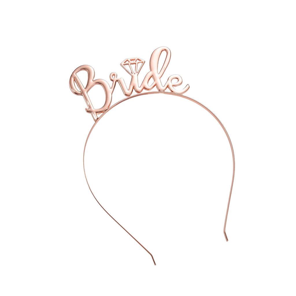 Rose Gold Bride Headband Lively & Co 