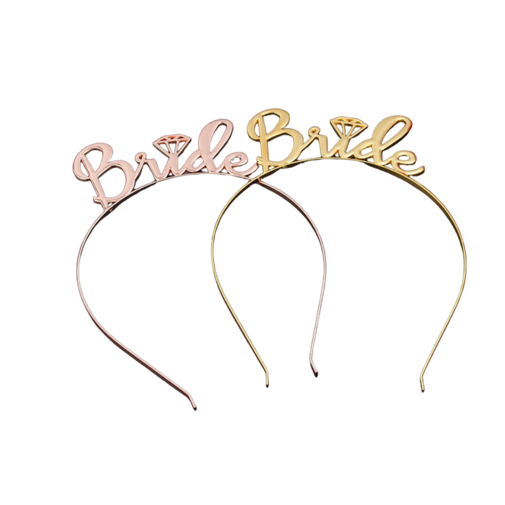 Rose Gold Bride Headband Lively & Co 