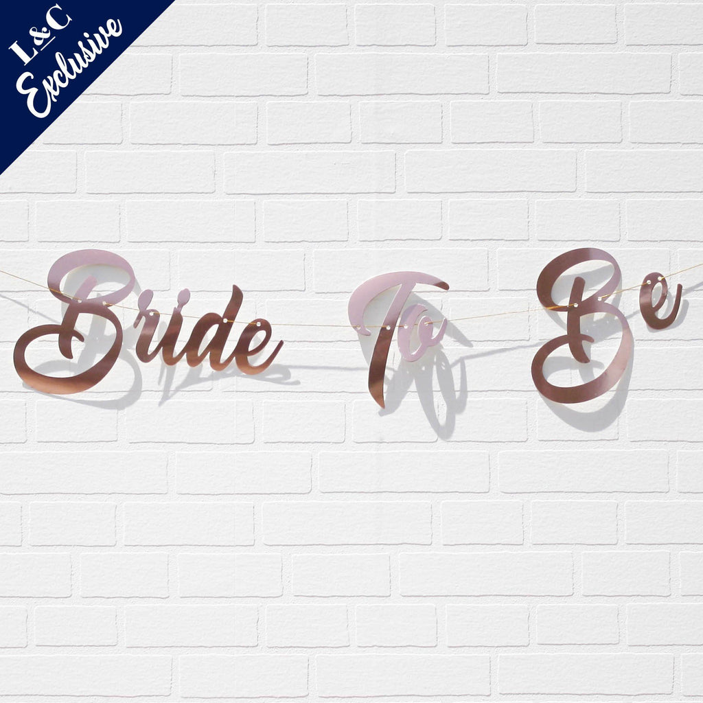 Lively & Co Exclusive Bride To Be Banner