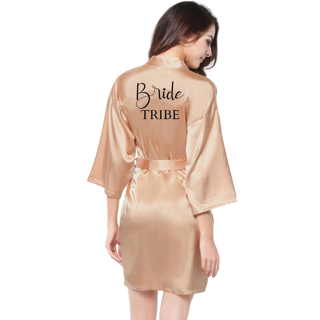 BRIDE, TEAM BRIDE, BRIDE SQUAD & BRIDE TRIBE ROBES Lively & Co 