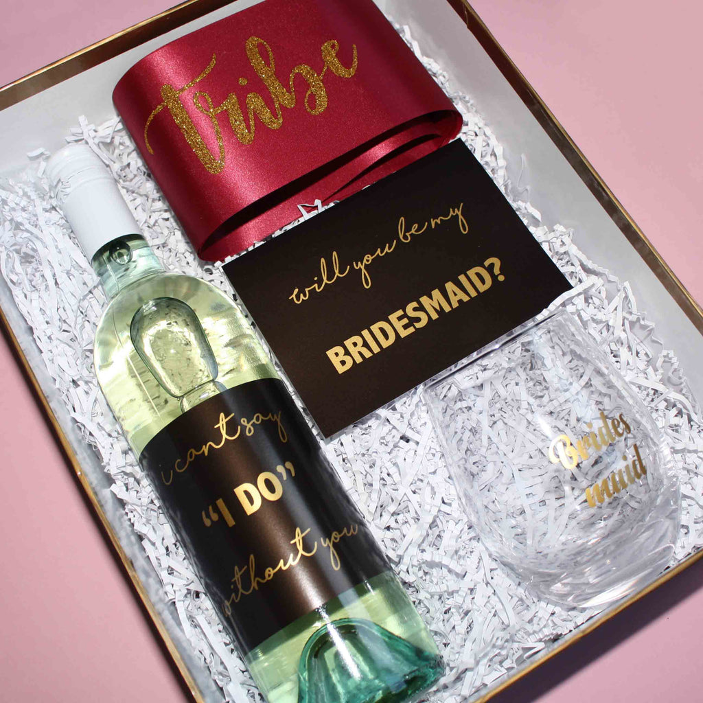 Bridesmaid Proposal Box Ideas