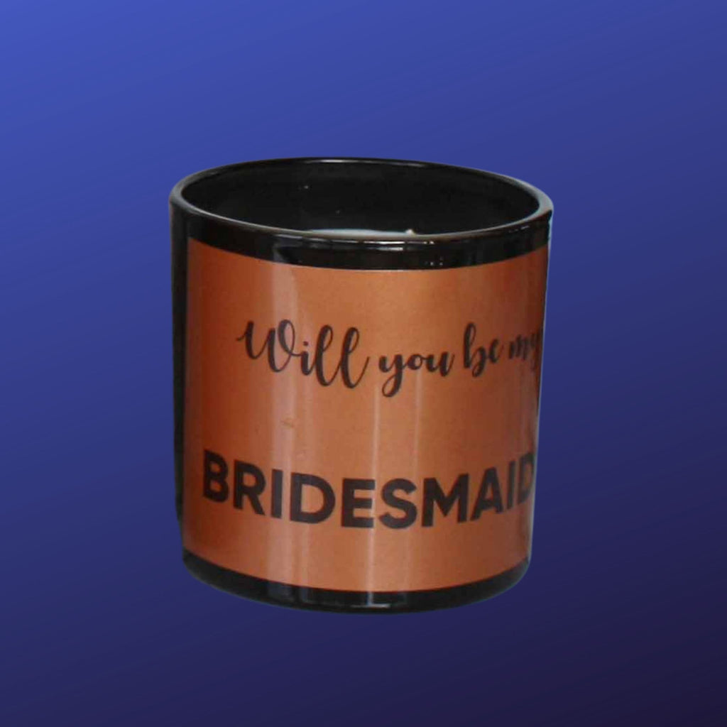 Copper Bridesmaid proposal vinyl stickers