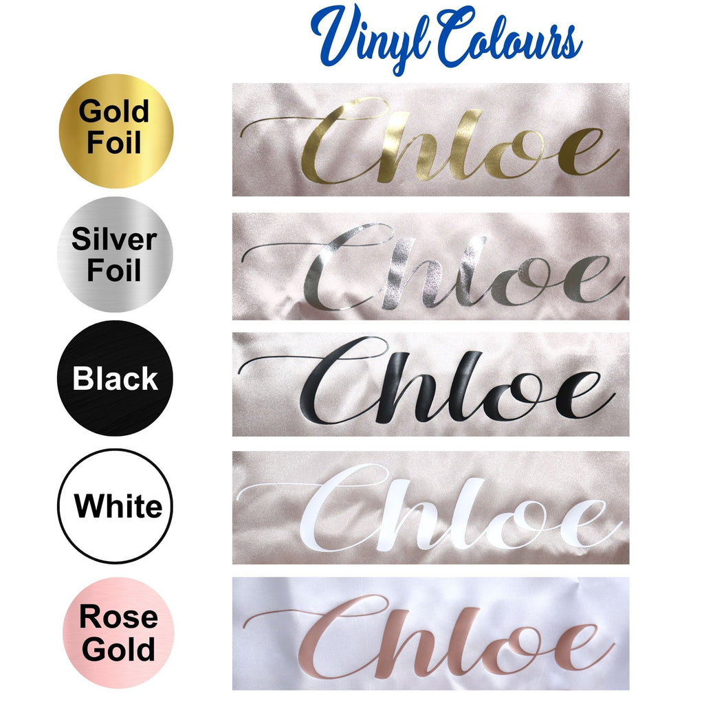 Personalised Bridal Robes Lively & Co