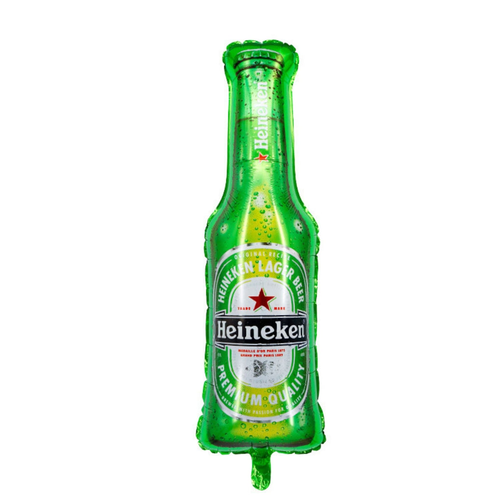 Heineken Beer Bottle Foil Balloon NEW Lively & Co 