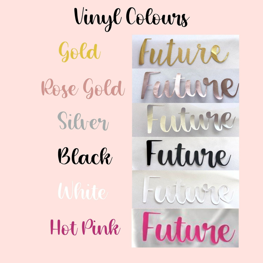 Personalised White Veil Lively & Co