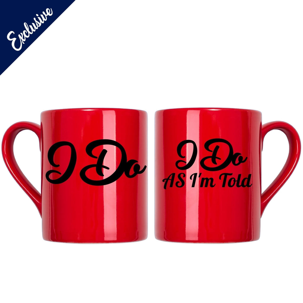 I Do & I Do As I'm Told Decal Vinyl Stickers NEW Lively & Co