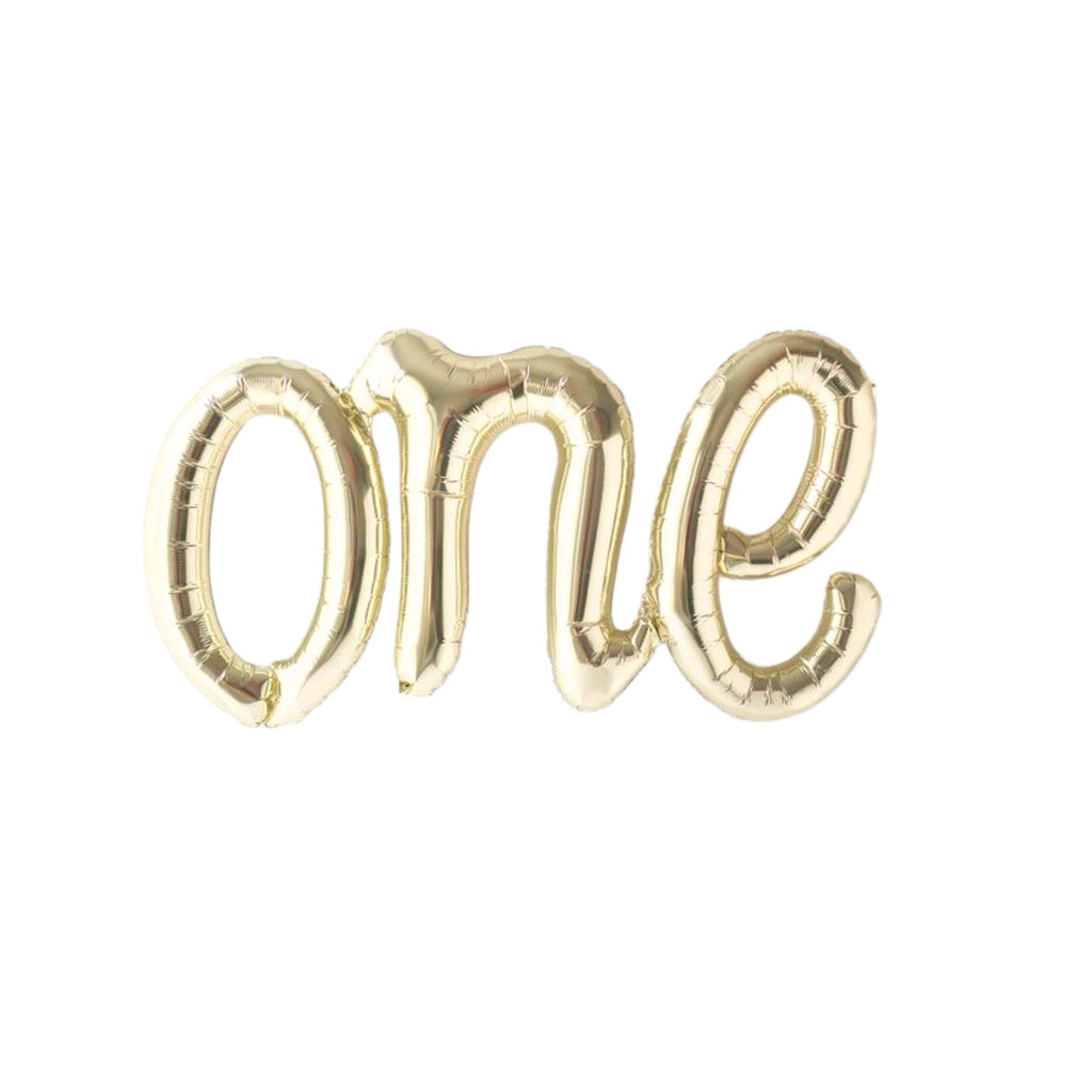 One Script Balloon Set - 5 Colours | Lively & Co