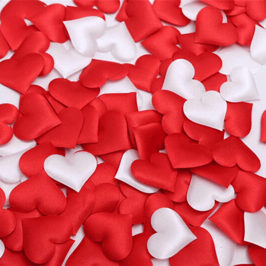 Puffed Red Heart Confetti Sprinkles NEW! Lively & Co 