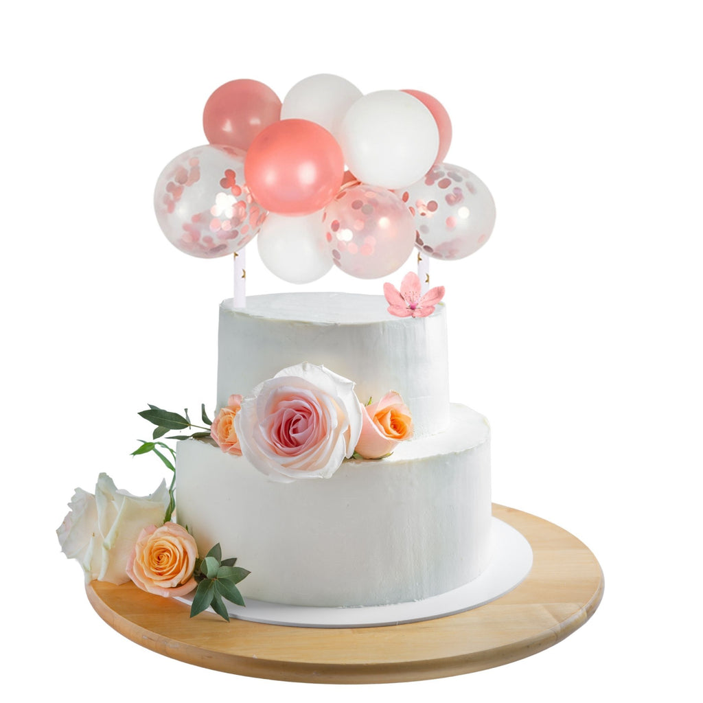Mini Balloon Garland Cake Topper Set NZ