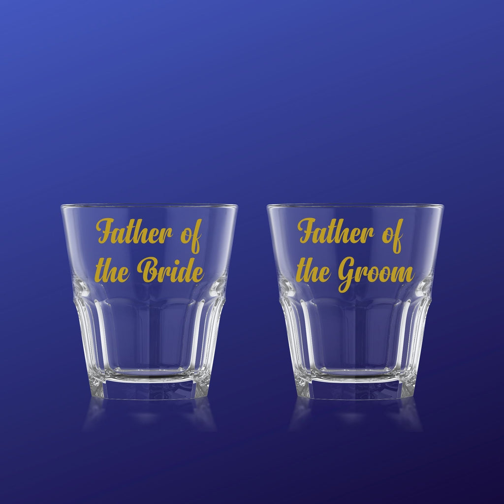 Father of the Bride & Father of the Groom Stickers NEW Lively & Co Set of 2: Father of the Bride & Father of the Groom 