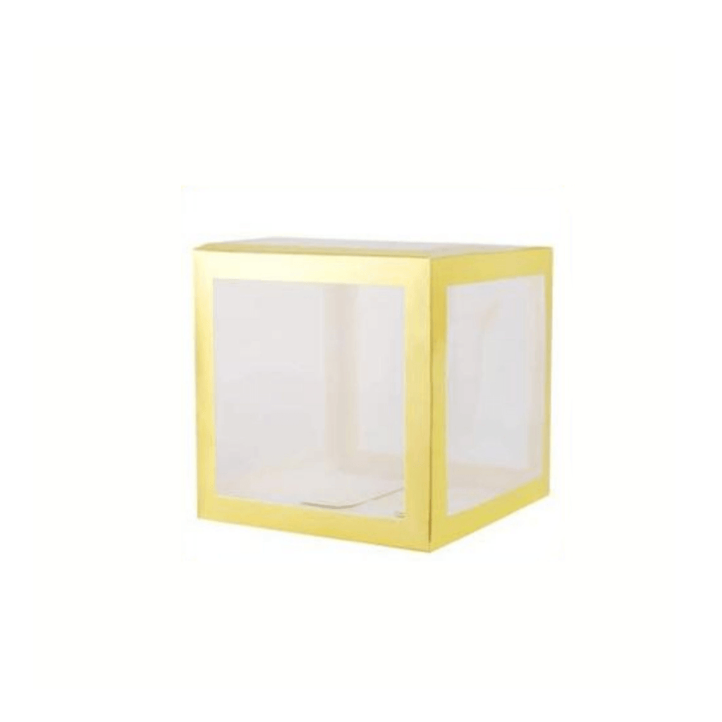 Individual Baby Shower Balloon Box Gold Lively & Co 