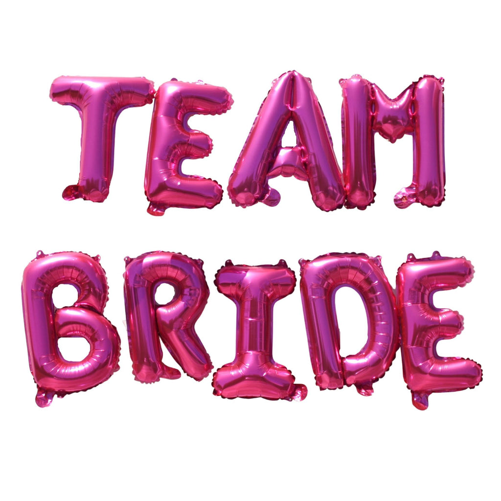 Team Bride Balloon Set NZ