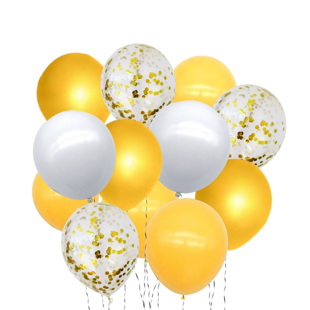 Mixed Gold Balloon Pack for parties, NZ