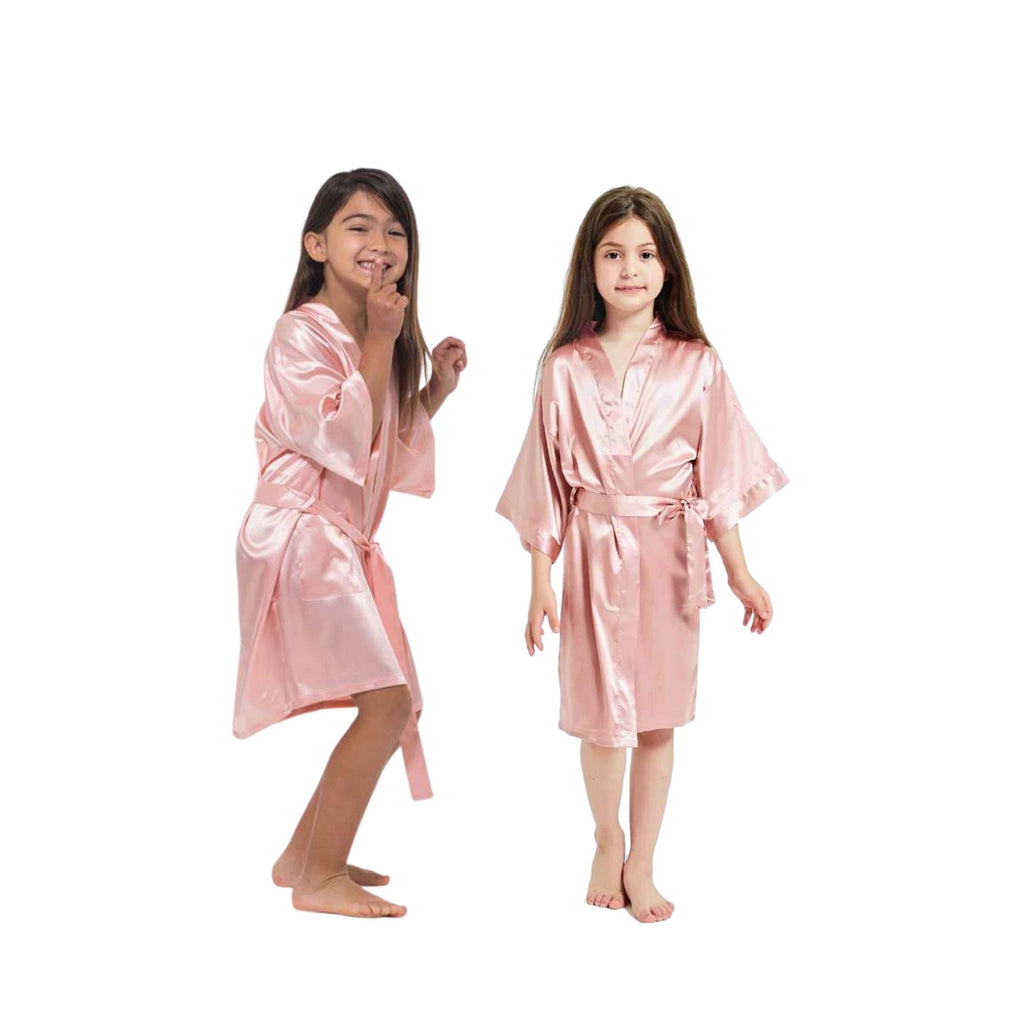 Stunning Satin Kids Robe NEW Lively & Co 