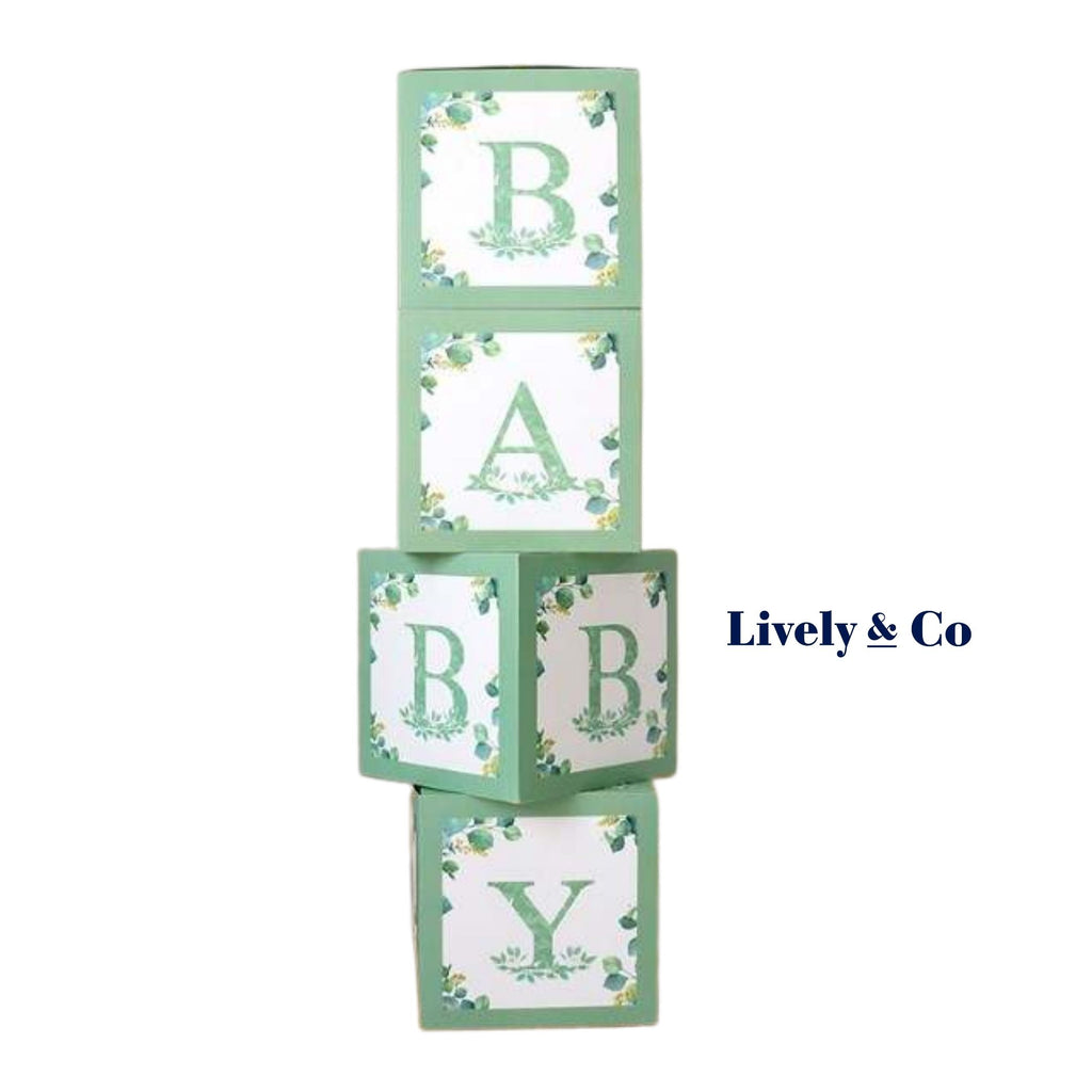 Sage Green Baby Boxes Lively & Co