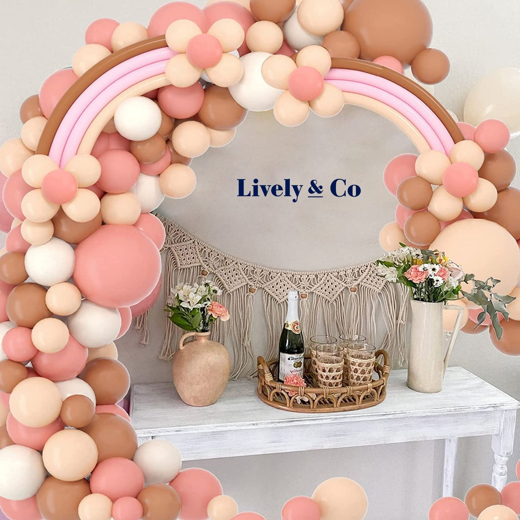 Boho Balloon Garland Lively & Co 