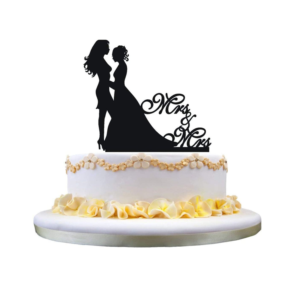 Mrs & Mrs cake topper NZ