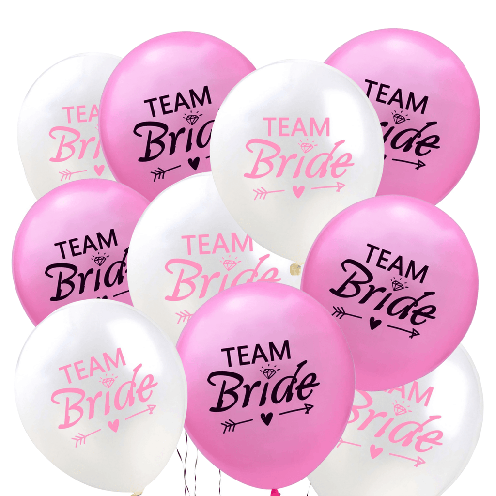 Team Bride Hen Party balloons