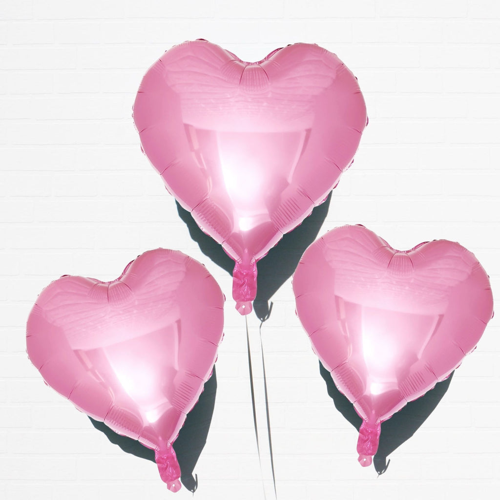 Heart Foil Balloon Pink Lively & Co 